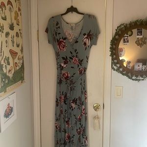 Floral maxi dress